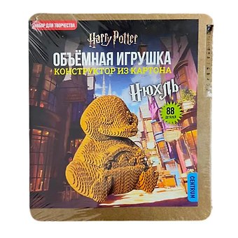 Конструктор объемный из картона Нюхль (Утка), 88 деталей