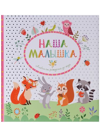 Наталья Игоревна Котятова Наша малышка. Фотоальбом от рождения до года