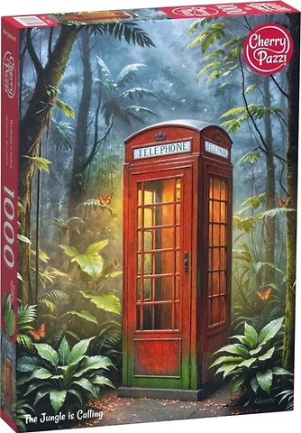Пазл 1000 дет. Звонок из джунглей Cherry PazzI 31025