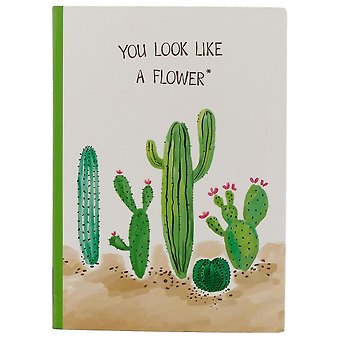 Блокнот «You look like а flower: кактус», 192 страницы, А5