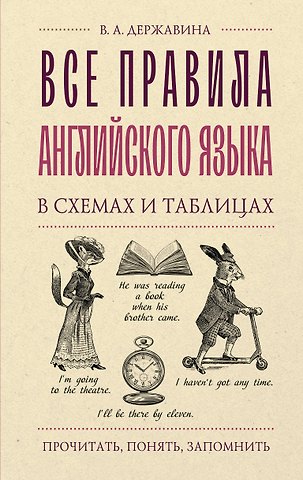 Виктория Александровна Державина Все правила английского языка в схемах и таблицах