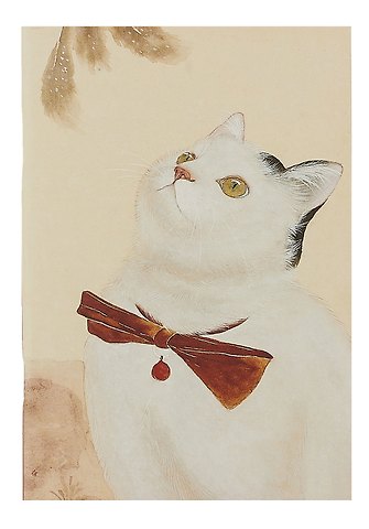 Блокнот А6+ 18л нелин. Котик по кличке Миндаль (4), скоба