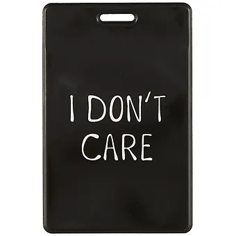 Чехол для карточек I dont care (ДГ2021-282)
