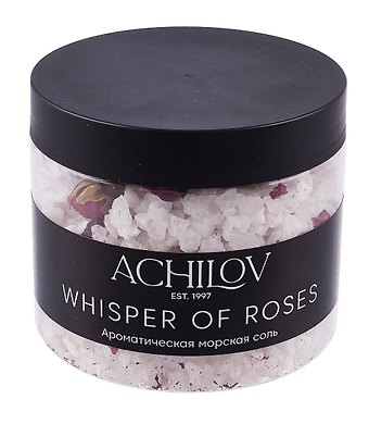Морская соль с сухоцветами для ванны (Шёпот Роз) (400г) (с-400/ном3)