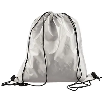 Мешок для сменной обуви «Металлик серебристый», 40 х 35 см