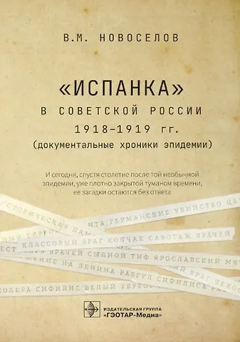 Валерий Михайлович Новоселов Испанка в Советской России 1918–1919 гг. (документальные хроники эпидемии)