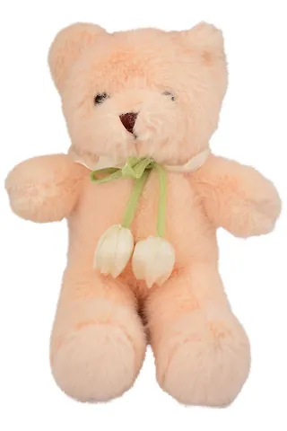Мягкая игрушка Мишка с тюльпанами (30см) (12-20251028-83L)