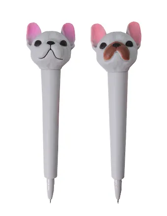 Ручка шариковая синяя Bulldog, ассорти