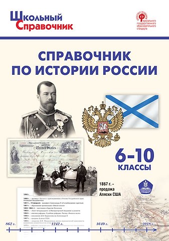 Данила Иванович Чернов Справочник по истории России. 6-10 классы