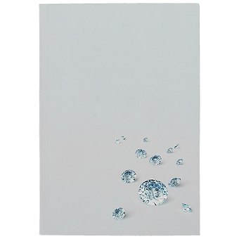 Записная книжка А6+ 64л кл. Diamond интегр.переплет, ламинация soft-touch