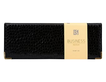 Планинг датированный 2026 год, 56 листов Business Premium. Lizard, черный, искусственная кожа