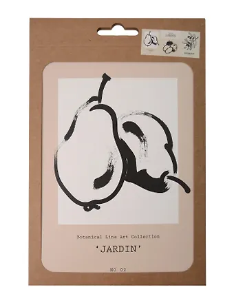 Набор постеров 13*18 Jardin, 3 штуки