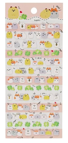 Наклейки Котики, EVA
