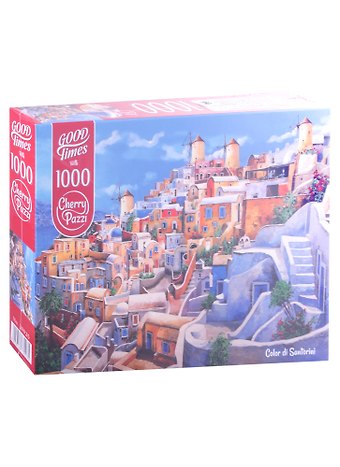 Пазл 1000 дет. Краски Санторини Cherry Pazzl 30035