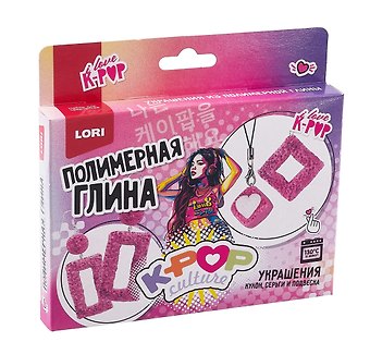 Полимерная глина. Украшения K-POP Яркий образ
