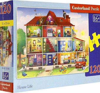 Пазл Наш дом, 120 деталей