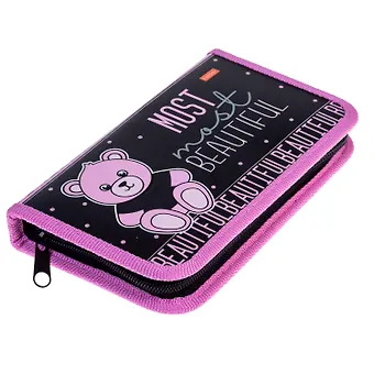 Пенал Мой мишка, таблица умножения, 19 х 11.5 см