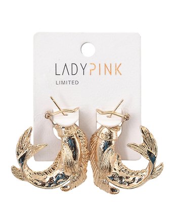 Серьги `LADY PINK` CHAIN CONNECTION (225342)