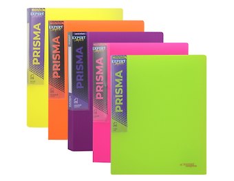 Папка 2кольца А4 PRISMA NEON 25мм, 700мкм,