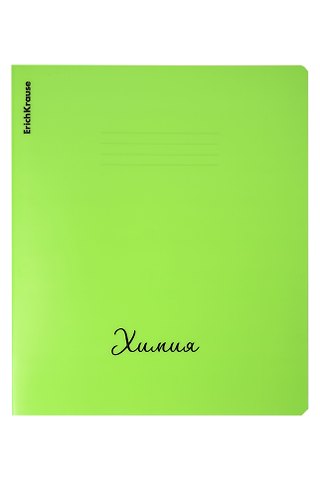 Тетрадь 48л кл. ТЕМА Neon.  Химия  пласт.обл., ассорти, ErichKrause