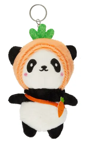 Брелок Панда Кигуруми (фрукты) (текстиль) (13 см) (12-00702-003)