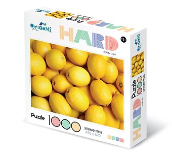 Пазл Hard Лимоны, 1000 элементов