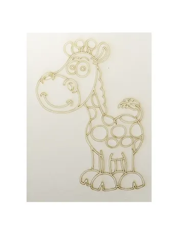 Трафарет Жираф (А5) (479) (упаковка)