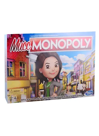 Игра настольная Hasbro Мисс Монополия