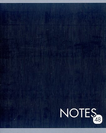 Тетрадь в клетку Listoff, MONOart, 48 листов, в ассортименте