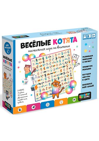 Baby Games. Настольна игра Веселые котята (07386)