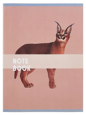 Тетрадь А4 80л кл. Чудесный кот скрепка, мел.картон, выб.лак