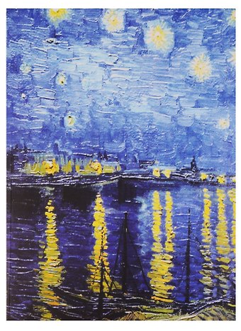 Sketchbook Винсент Ван Гог Звезды и море (80л) (19х25)