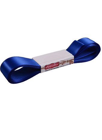 КТ Лента атласная 2см*4 ярда,329-cobalt