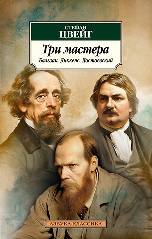 Стефан Цвейг Три мастера. Бальзак. Диккенс. Достоевский