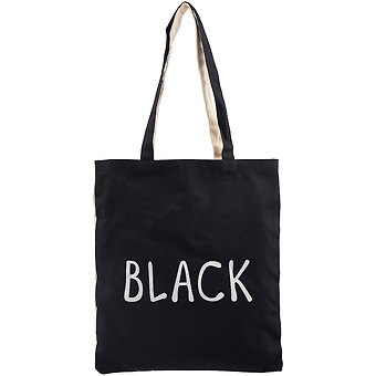 Сумка-шоппер BlackWhite черно-белая, текстиль, 40см.*32см.