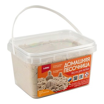 Набор для творчества LORI. Радужный песок Домашняя песочница