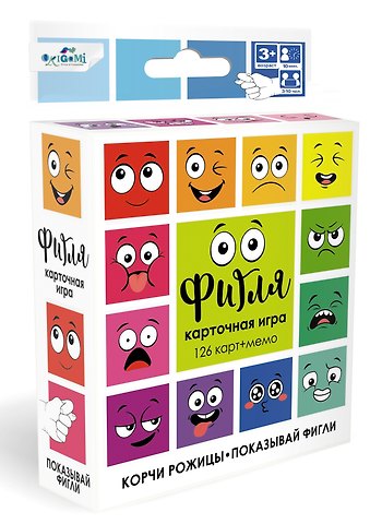 Карточная игра Фигля. 126 карт + мемо