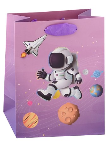 Пакет А5 23*18*10 Яркий космос дет., бум.мат