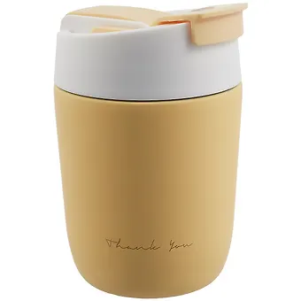 Термостакан Thank you (пастель) (металл) (360мл) (12-08999-H-BW-1102)