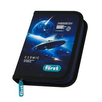 Пенал 1 отделение Cosmic 21*14 см