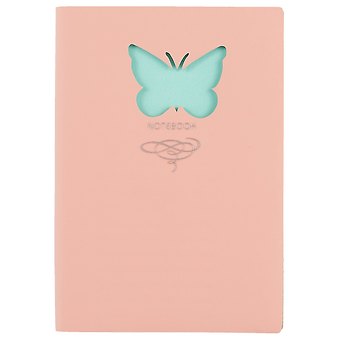 Книга для записей «Butterfly», розовая, 80 листов, А6+