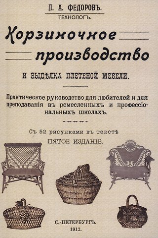 Петр Акимович Федоров Корзиночное производство и выделка плетеной мебели.