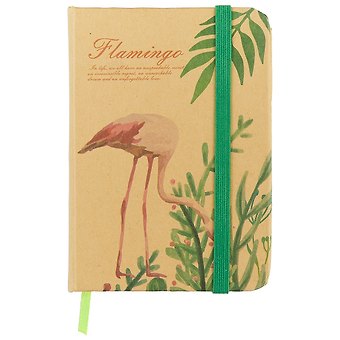 Записная книжка «Розовый фламинго», 80 листов, А7