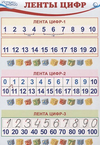 Математика. Комплект познавательных мини-плакатов Количество и счет (4 листа А4+задания на обороте)
