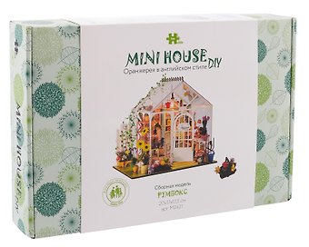 Mini house DIY. Оранжерея в английском стиле