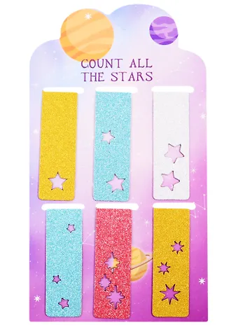 Магнитные закладки Космос. Count all the stars, 6 штук