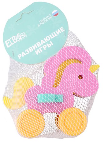 Игрушка с колесами El basco Каталка. Единорог