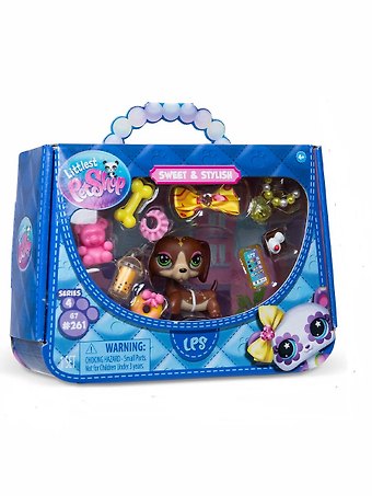 Игровой набор Стиль фигурка животного с аксессуарами Такса (4+) (коробка)