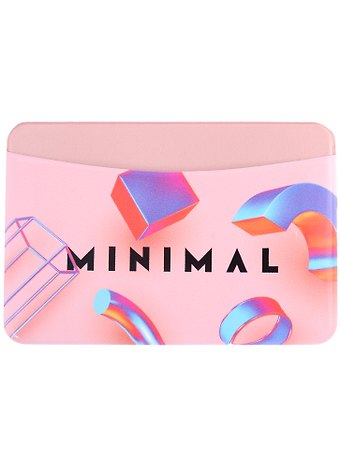 Чехол для карточек горизонтальный 3D Minimal