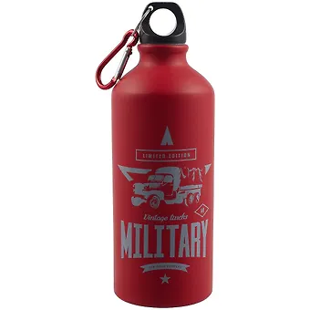 Бутылка с карабином Military (металл) (750мл) (12-16107-A600-A1)